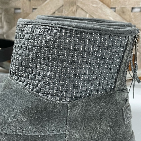 Bobs From Skechers Earthwise Groupie Gray Boots Size 8.5 - Picture 5 of 10